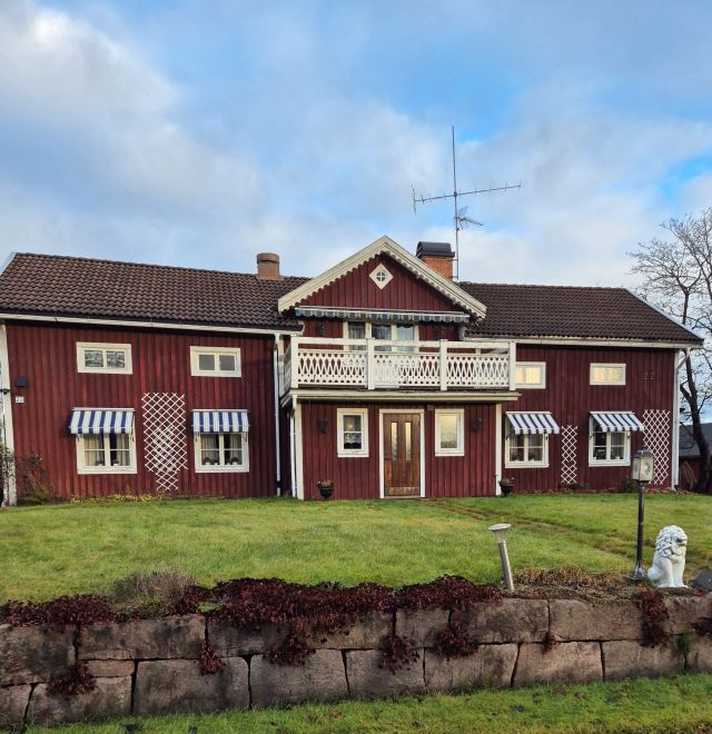 Uppsydda markisdukar. Sandatex väv nr. 641-10, rak kappa.